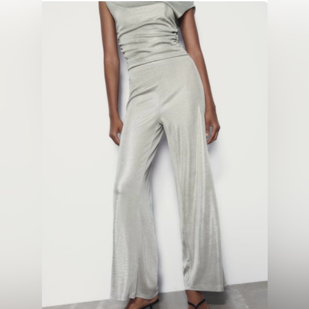 Zara pull on pants - Picture 2 of 13